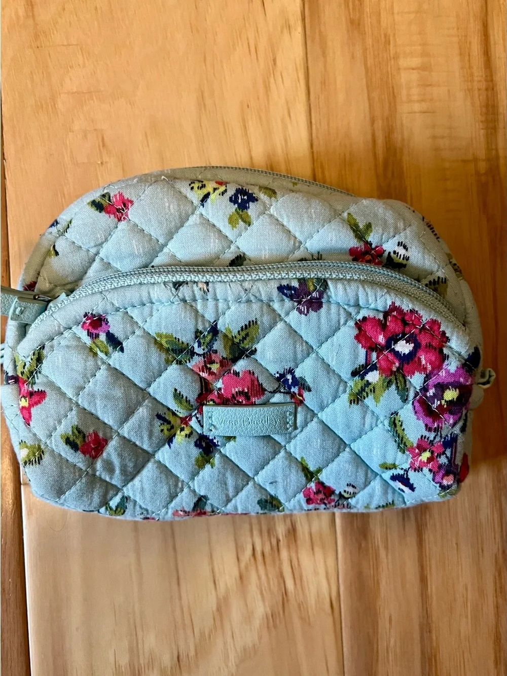 Vera Bradley Small Cosmetic Bag “Water Bouquet”